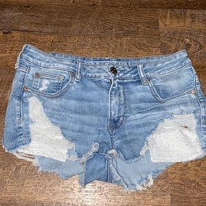 american eagle shorts, size 12
